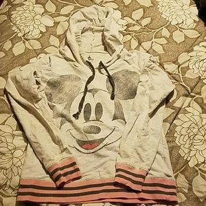 Mickey Mouse Long Sleeve Hooded Swearshirt